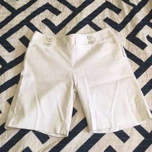 Dressy White Shorts Size 4